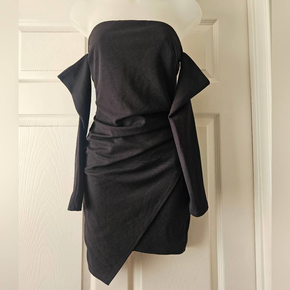 Black Off-Shoulder Dress